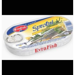 Evrafish sprotni 170g olajban