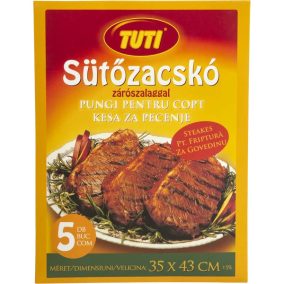 Tuti Sütőfólia Steak 35X43Cm 5Db.