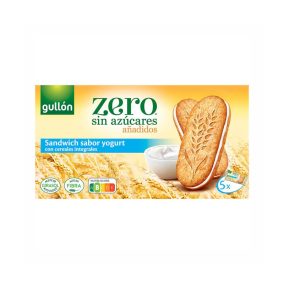Gullón ZERO Joghurtos reggeli szendvicskeksz 220g 