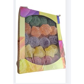   Tiffany Gyümölcsízű zselés cukorka válogatás – cukorbevonattal (1 kg)