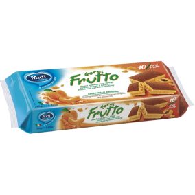 MIDI PISKÓTA SZELET BARACKOS 10x28G